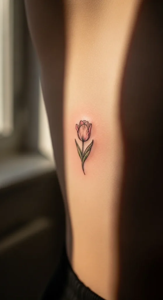 Micro Tulip on the Rib Area