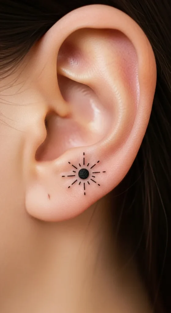 Mini Key Behind the Ear