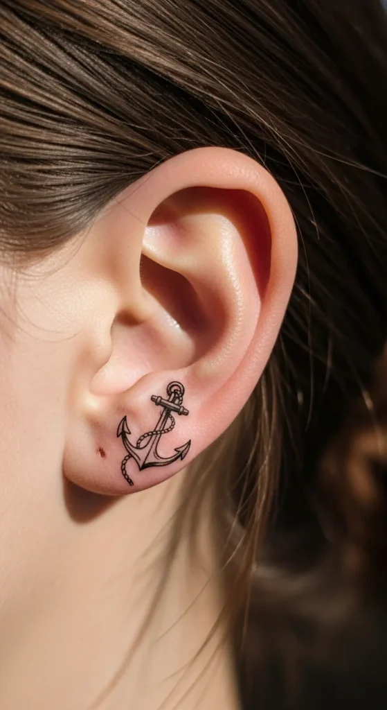 Minimal Anchor Near the Ear Base