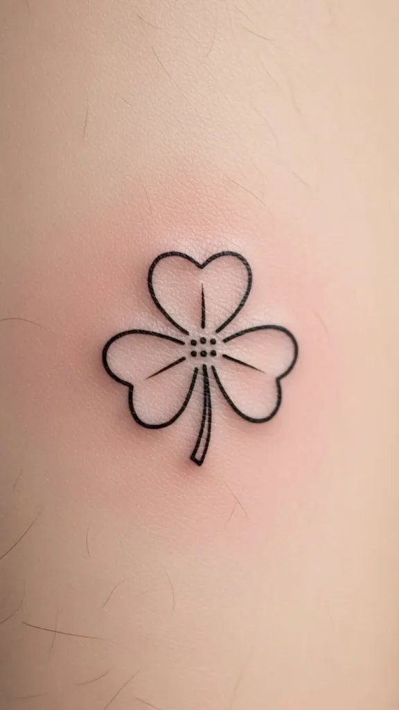 Minimal Clover Shoulder Blade