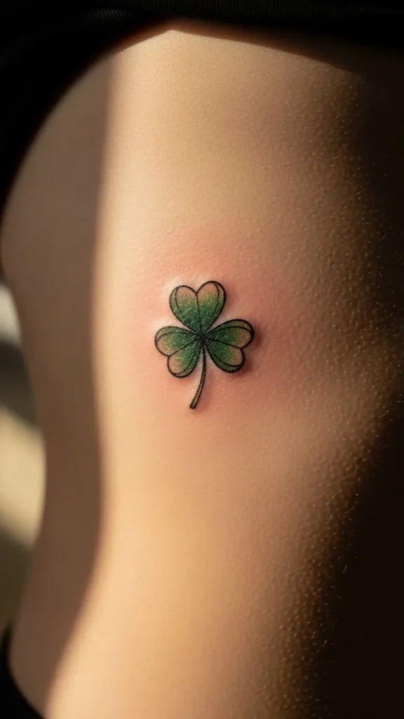 Minimal Clover on the Rib Side