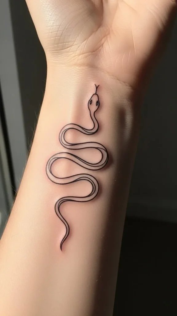 Minimal Line Serpent