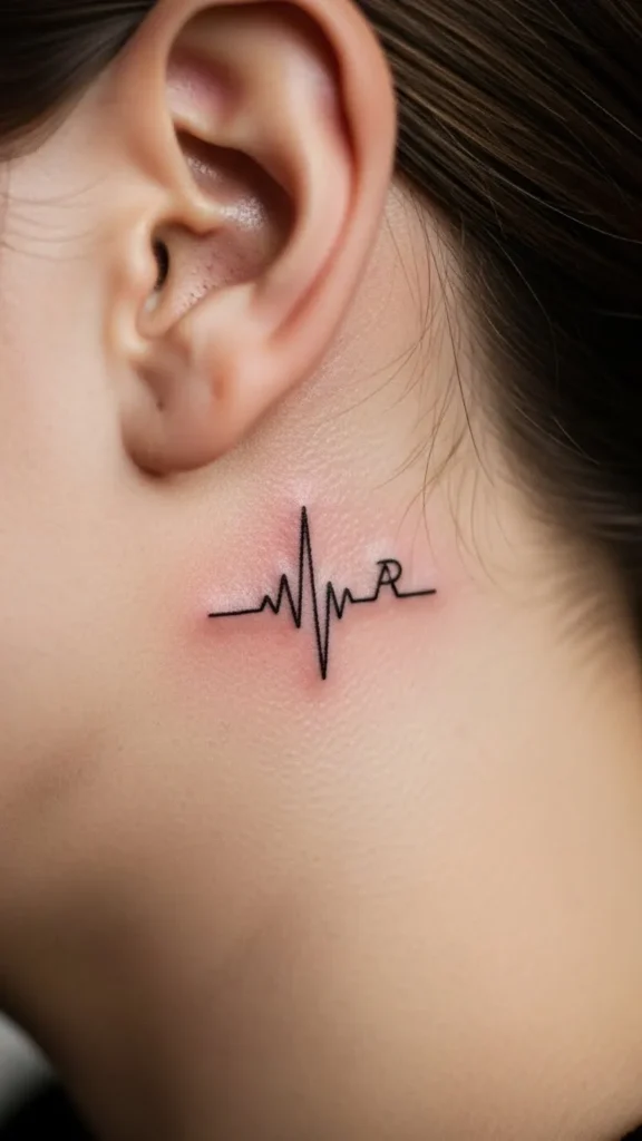 Minimal Pulse Behind Ear