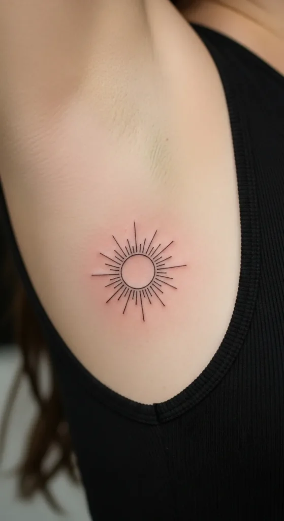 Minimal Sun Outline