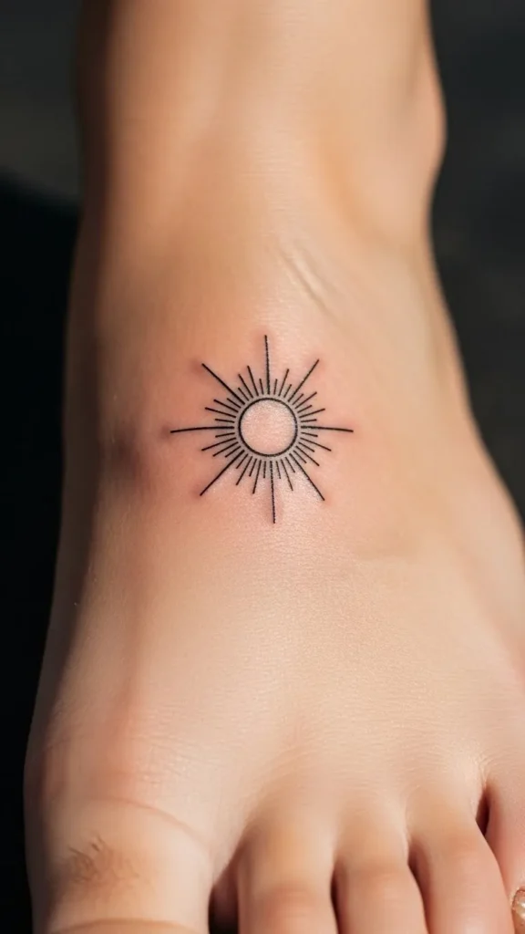 Minimal Sun Symbol