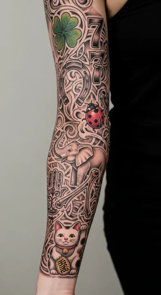 Mixed Symbol Harmony Sleeve