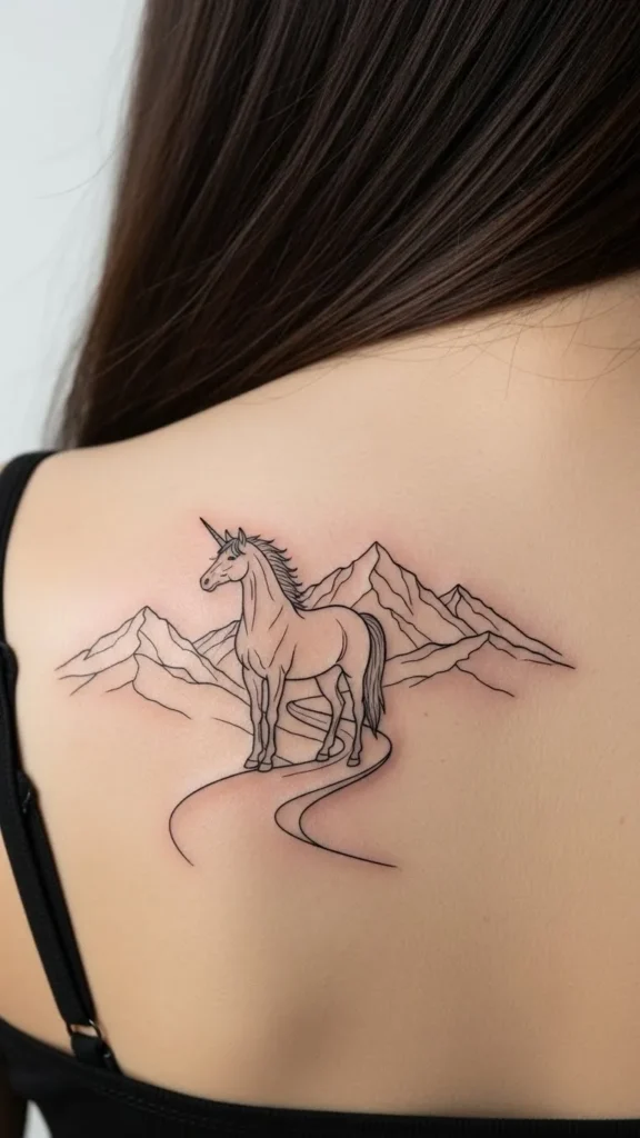 Mountain Path Unicorn