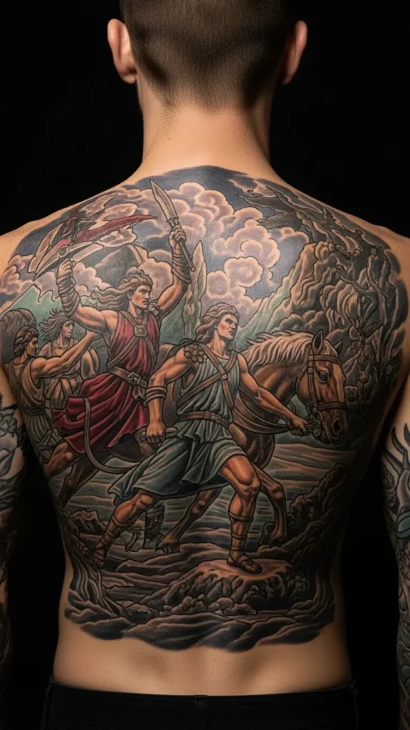 Mythology Scene Panel