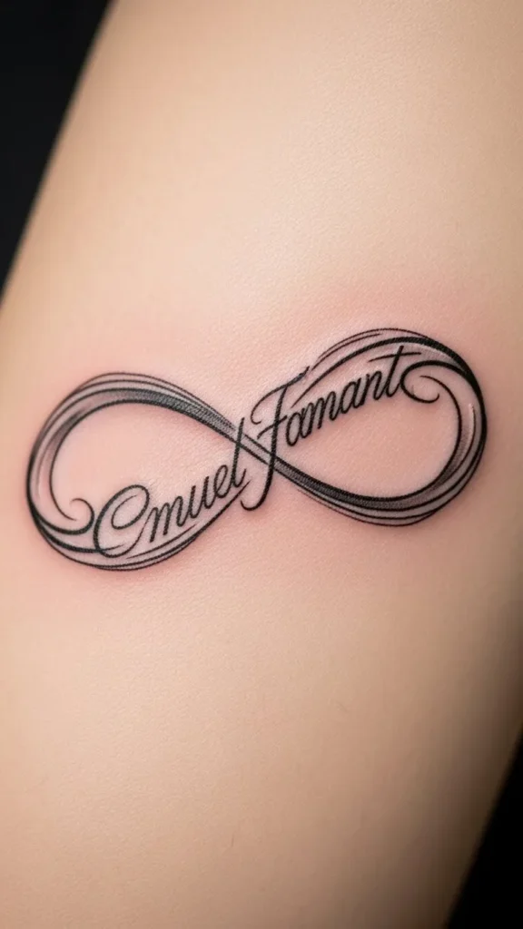 Name With Infinity Symbol