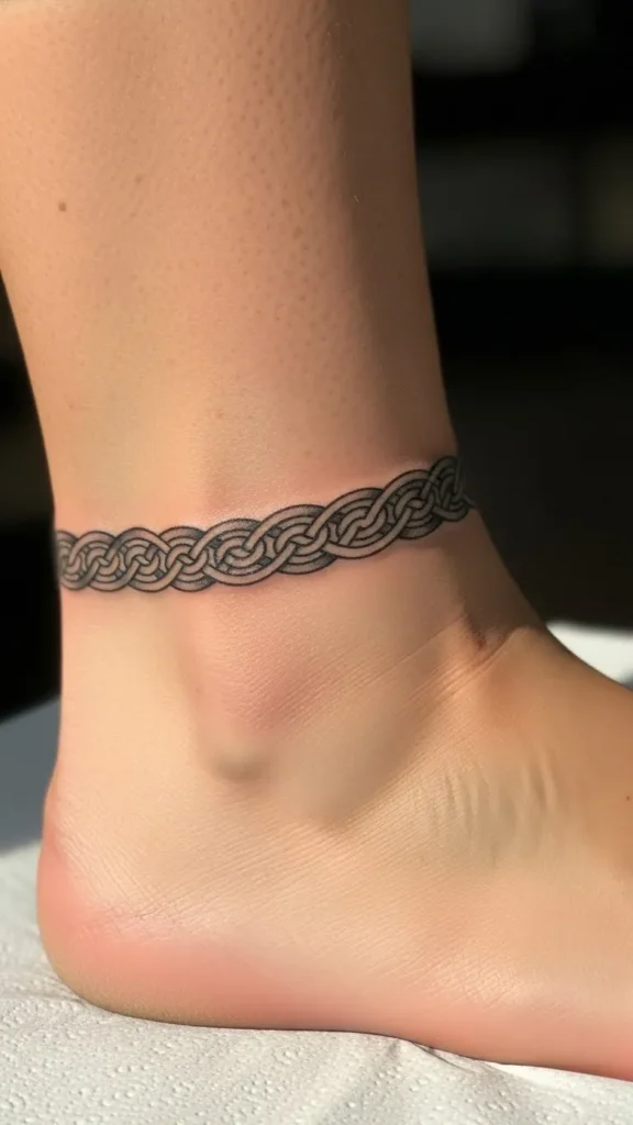 Narrow Celtic Wave Chain