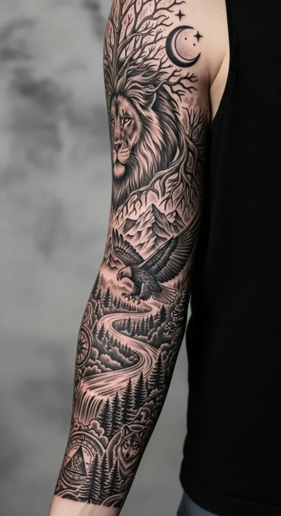 Nature Totem Sleeve