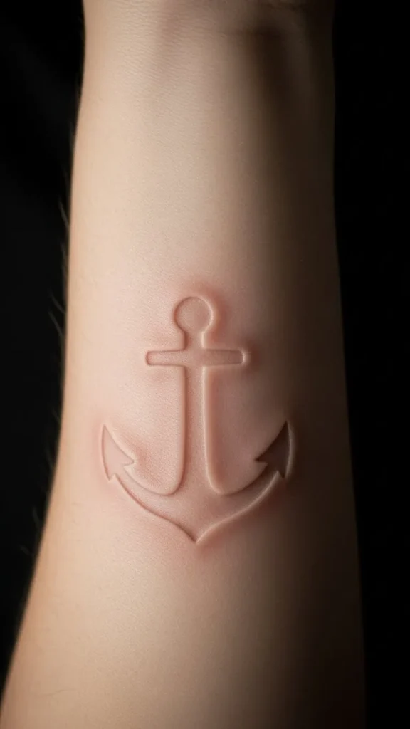 Negative Space Anchor