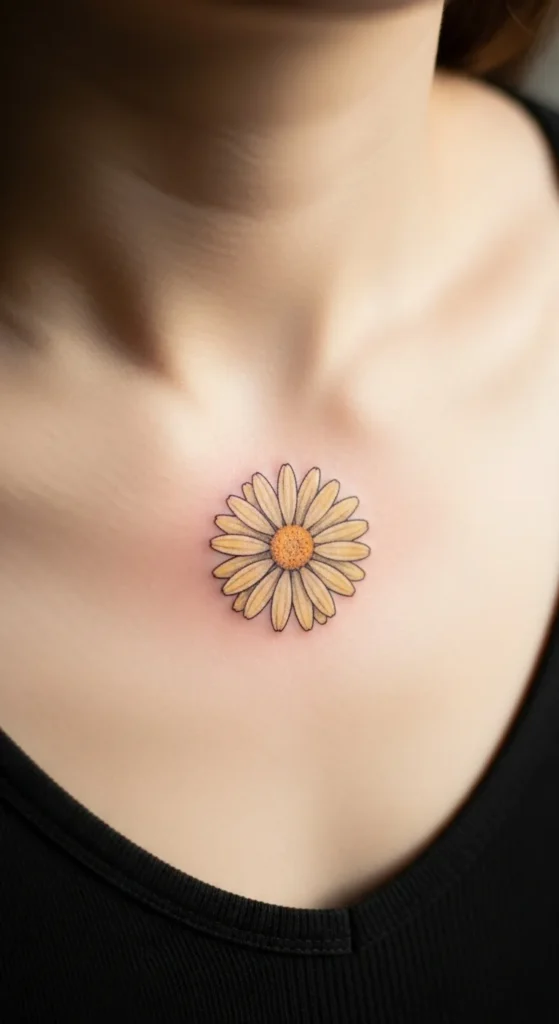 Pale Yellow Daisy Accent