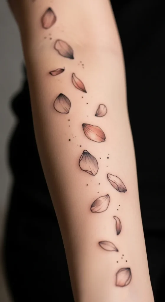 Petal Scatter Design