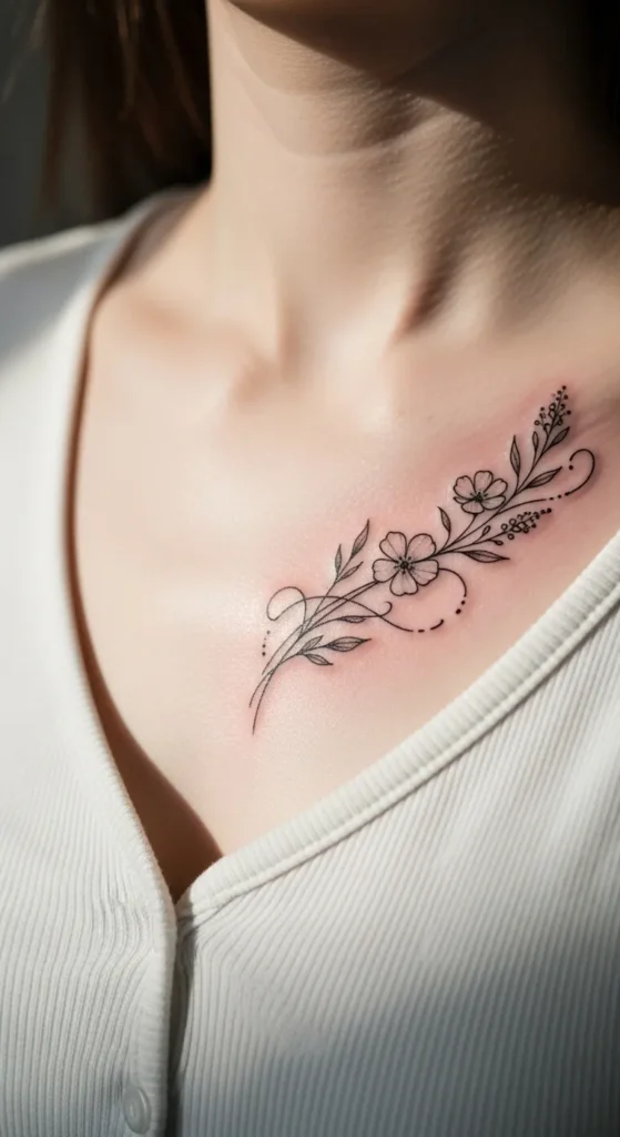 Petite Blossom Near the Heart