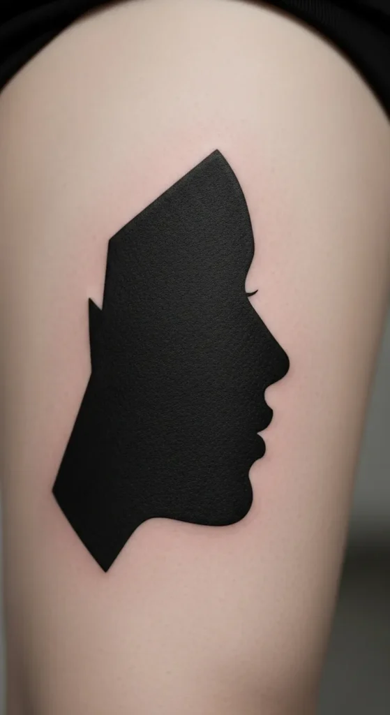 Portrait Silhouette Style