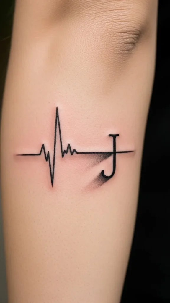 Pulse with Initial Shadow Line