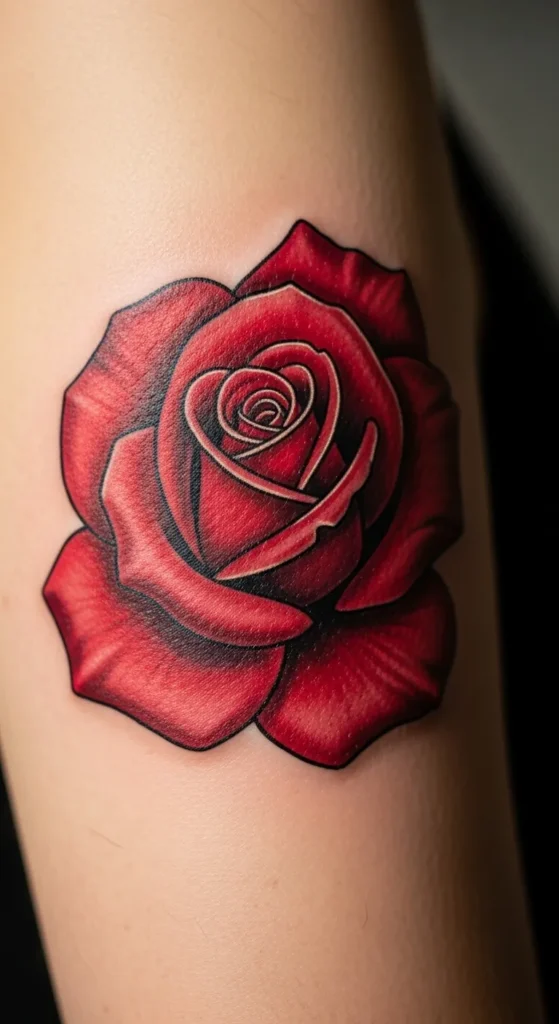 Red Rose Tattoos