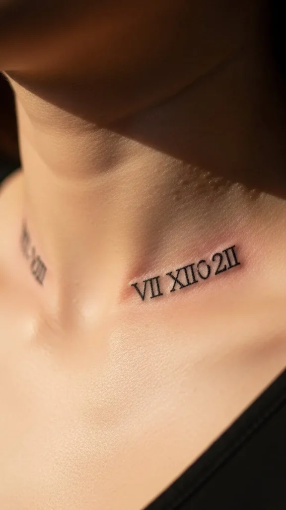 Roman Numeral “Forever” Date