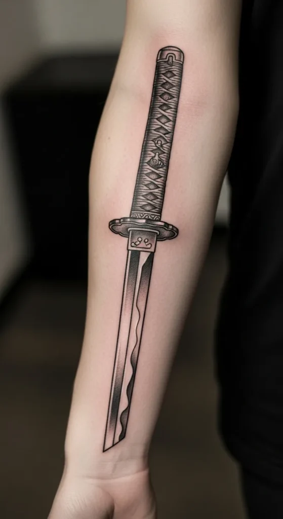 Samurai Sword Tattoo