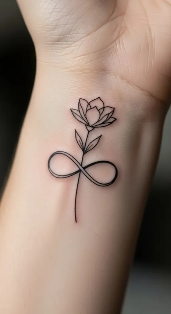 Simple Infinity Flower