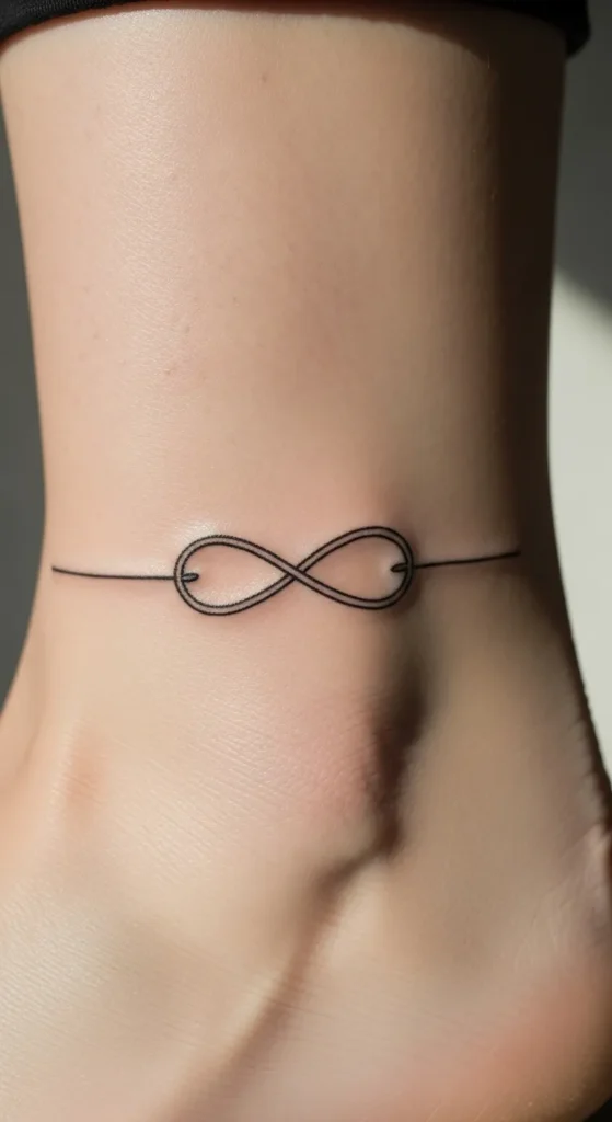 Single-Line Infinity Knot