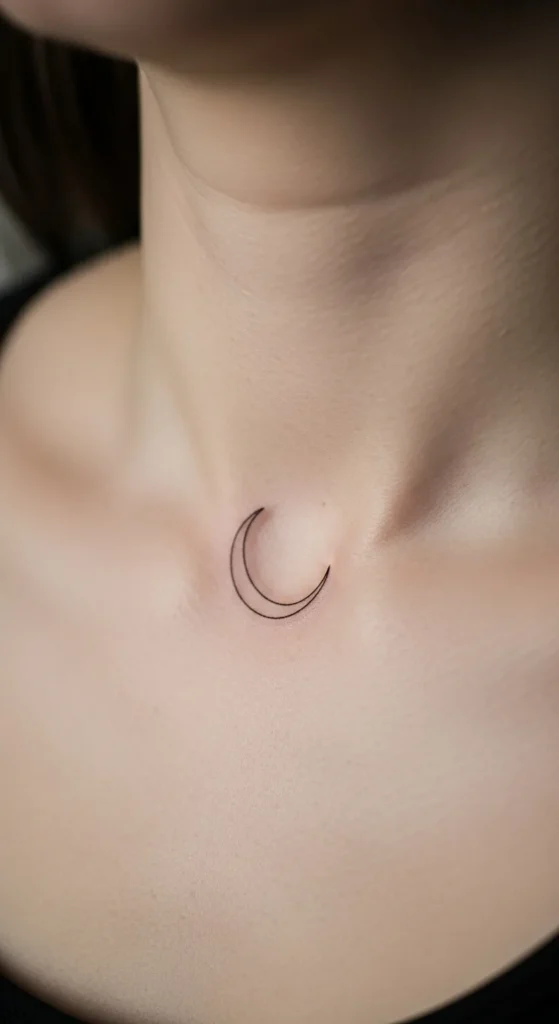 Single-Needle Crescent Moon
