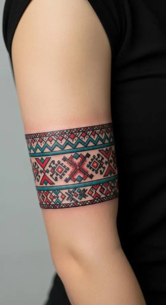 Slavic Folk Pattern Bands