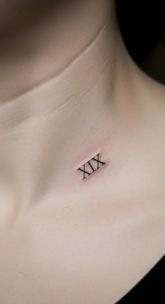Small Roman Numerals