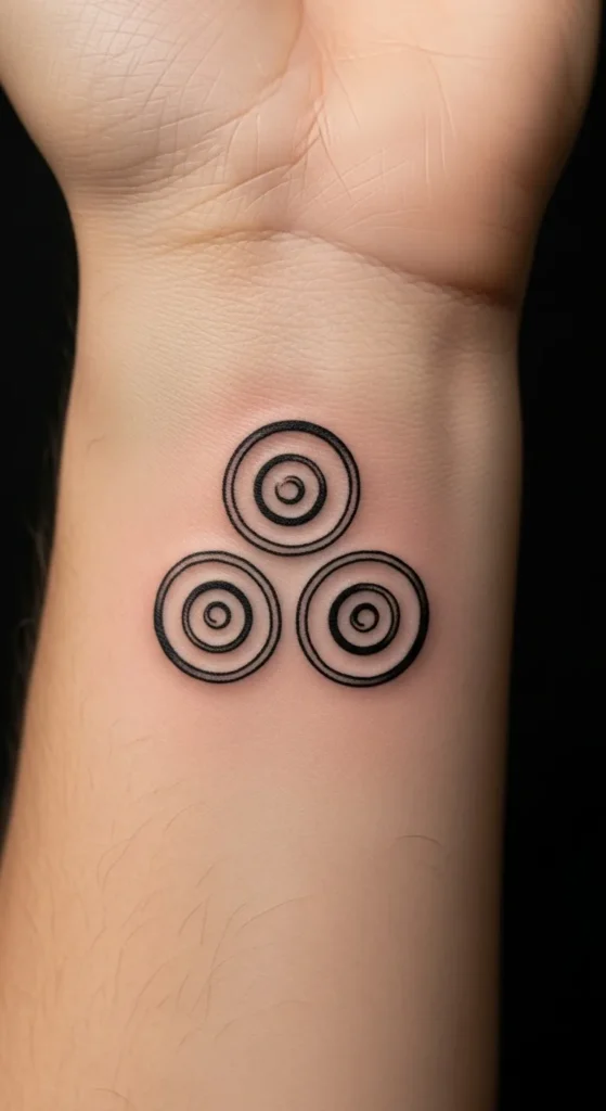 Small Triskelion Spiral