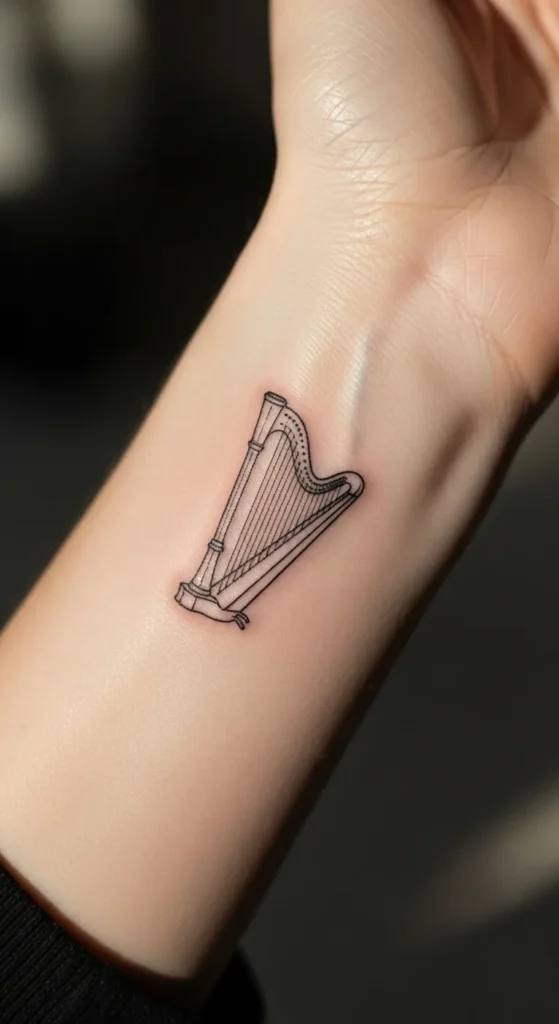 Small Wrist Harp Symbol