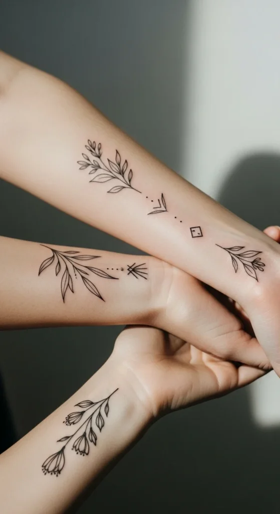 Spring Linework Tattoos