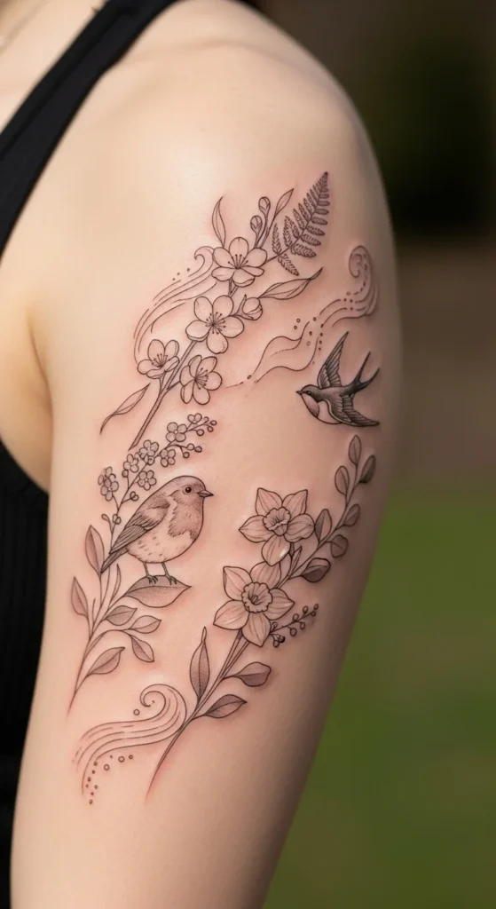 Spring Nature Tattoos