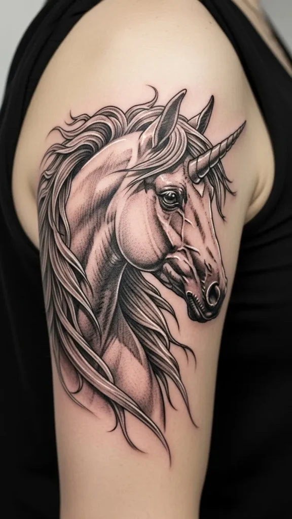 Standing Stone Unicorn