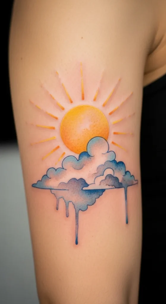 Sun and Cloud Harmony