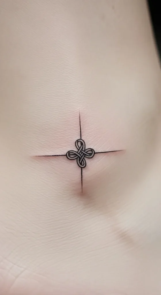 Thread Knot Tattoo