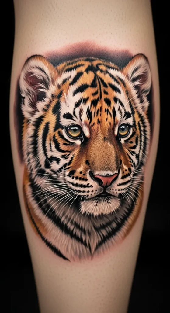 Tiger Cub Tattoo
