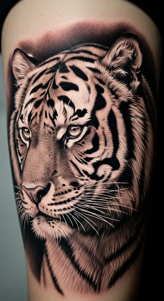 Tiger Portrait Realism