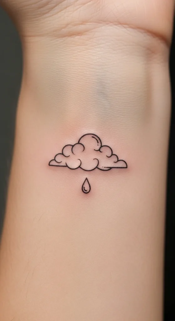 Tiny Cloud with Raindrop