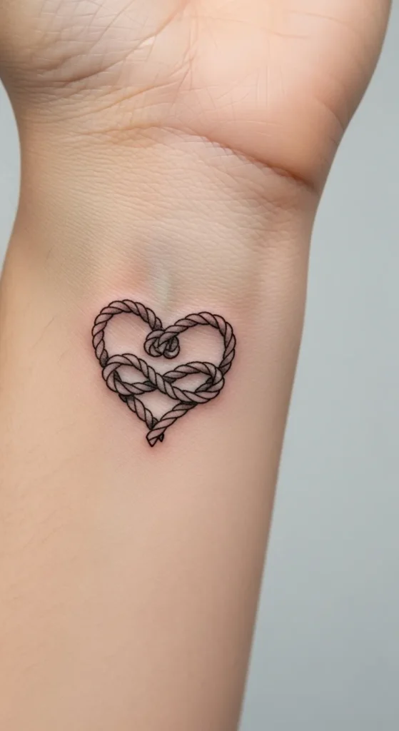 Tiny Knot Heart