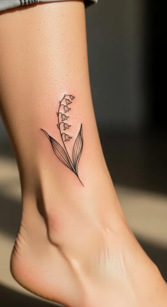 Tiny Lily of the Valley Sprig