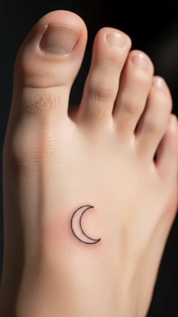 Tiny Moon Outline