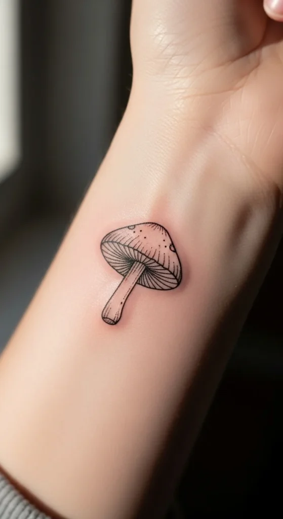 Tiny Mushroom Cap