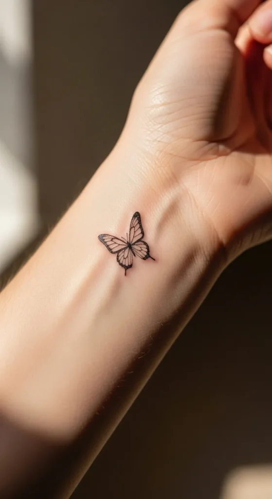 Tiny Wrist Butterfly
