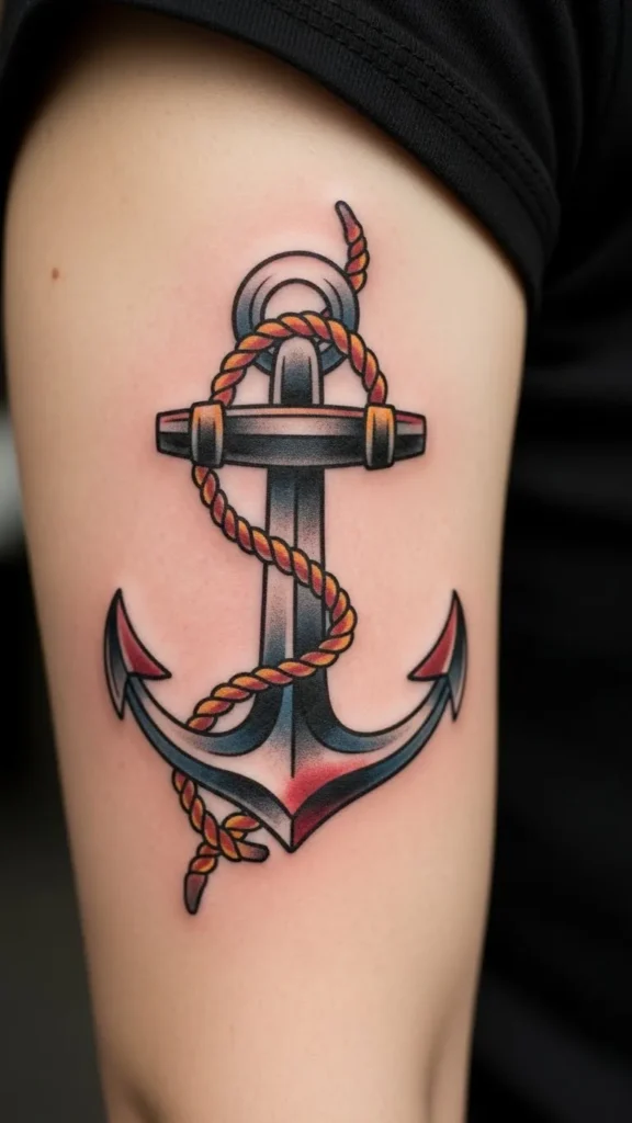 Traditional Sailor Anchor