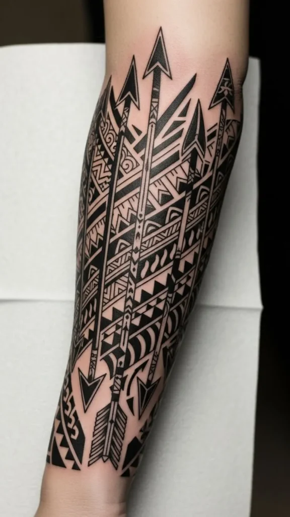 Tribal Arrow Sleeve