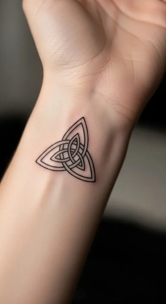 Trinity Knot Outline