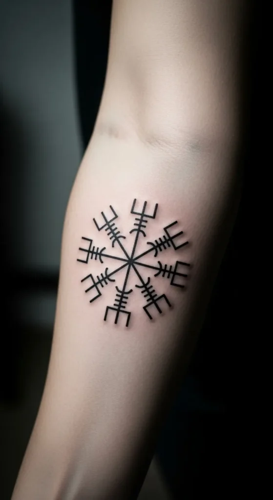 Viking Compass (Vegvisir)