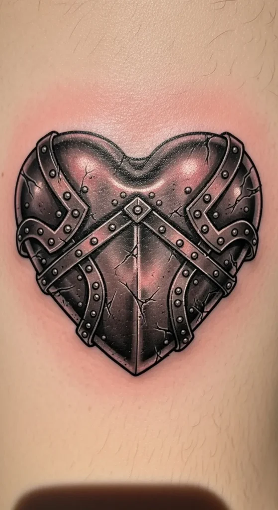 Warrior Heart Tattoo