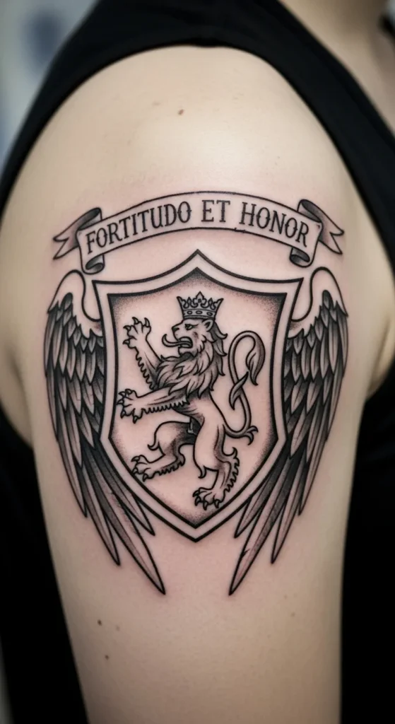 Warrior Shield Emblem